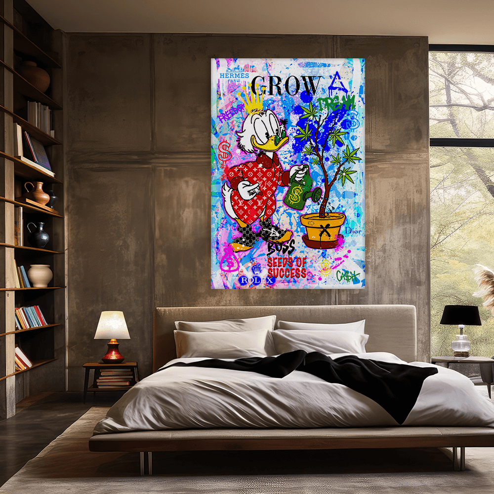 Leinwandbild - DAGOBERT SEEDS OF SUCCESS No. 1 - LIMITED EDITION