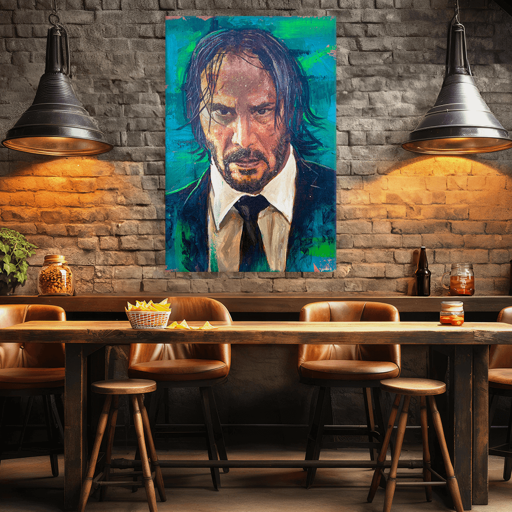 Leinwandbild - JOHN WICK - THE FEELING OF VENGEANCE - LIMITED EDITION