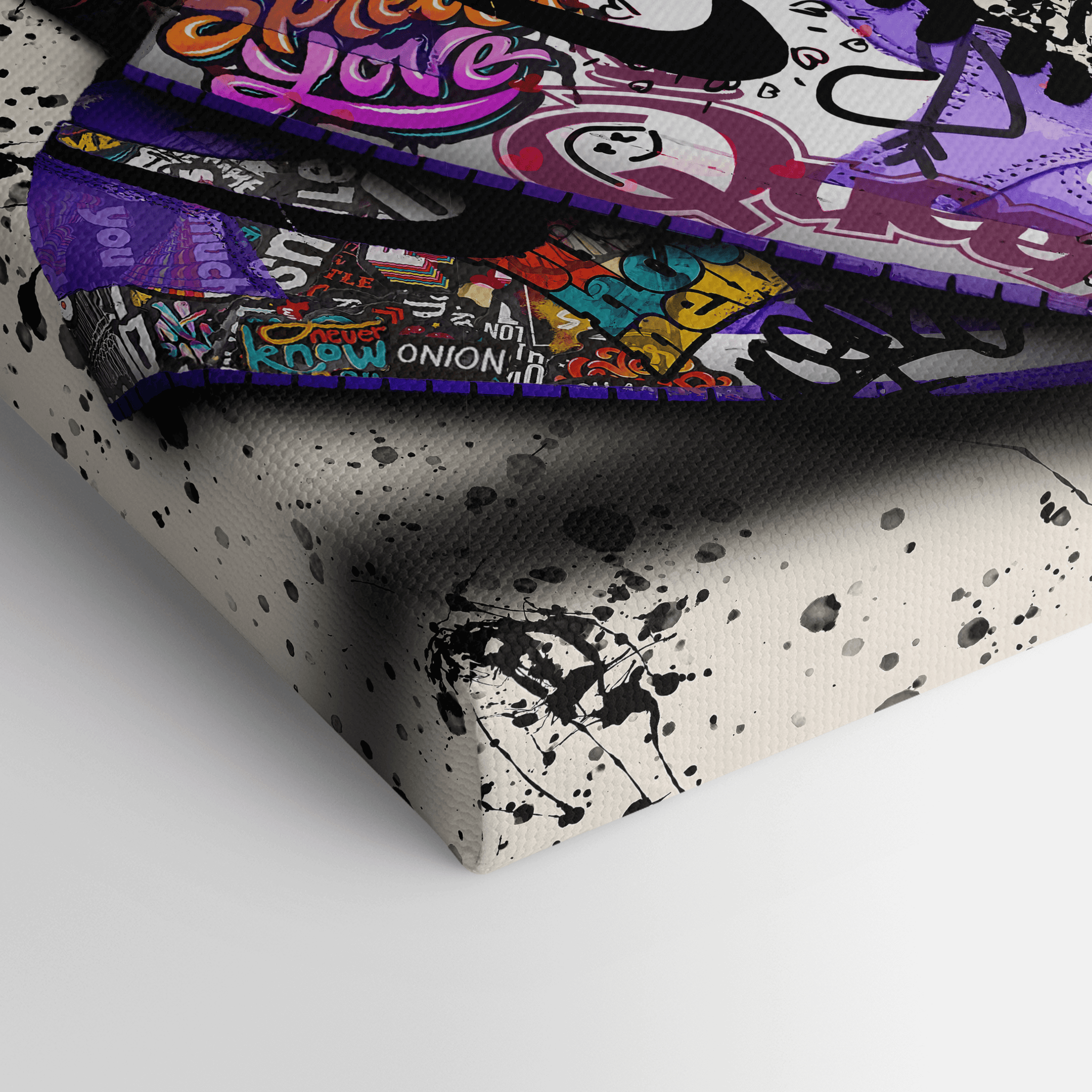 Leinwandbild - JORDAN - BELIVE IN PEACE - LIMITED EDITION