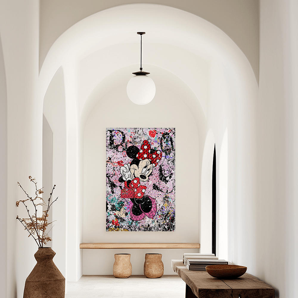 Leinwandbild - MINNIE THE LUXURY QUEEN - LIMITED EDITION