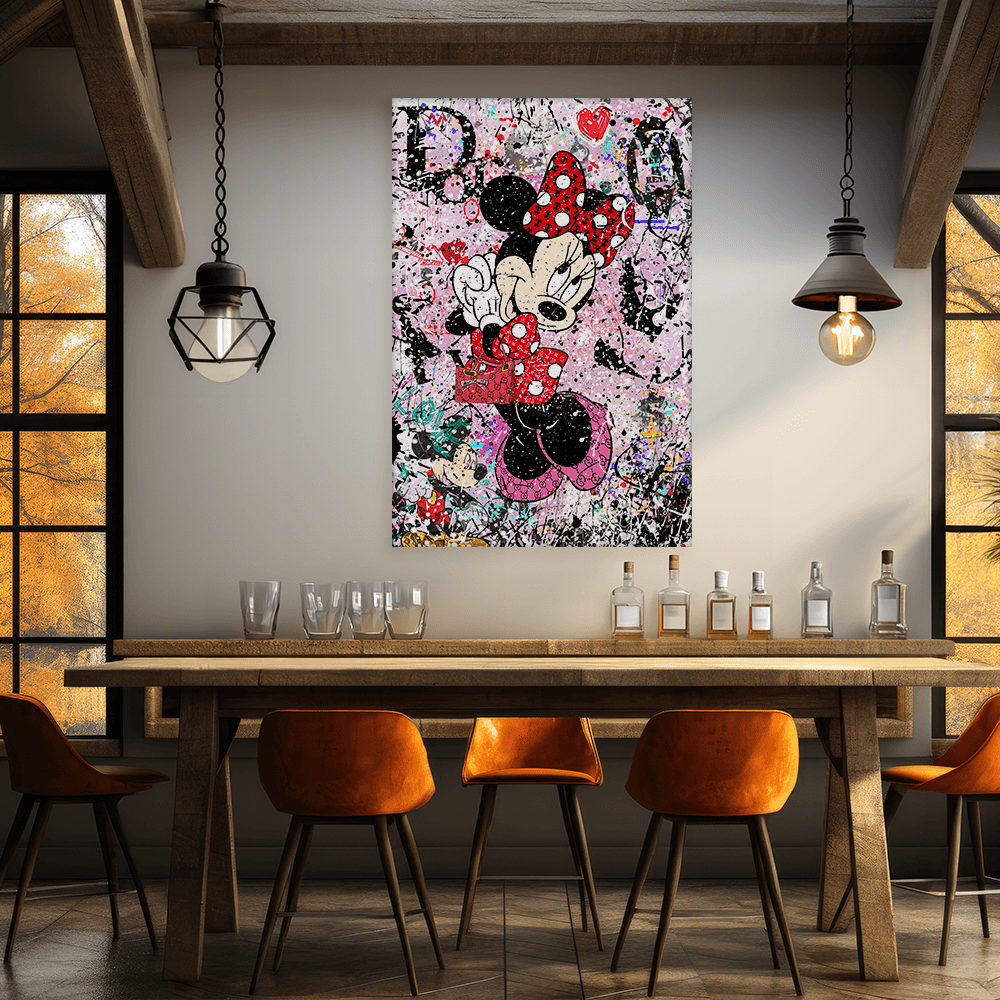 Leinwandbild - MINNIE THE LUXURY QUEEN - LIMITED EDITION