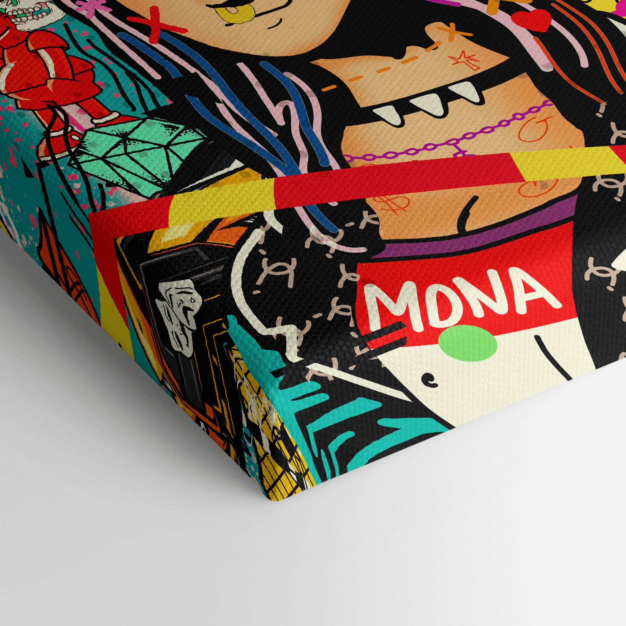 Leinwandbild - MONA LISA POP ART - LIMITED EDITION