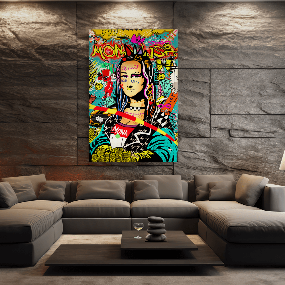 Leinwandbild - MONA LISA POP ART - LIMITED EDITION