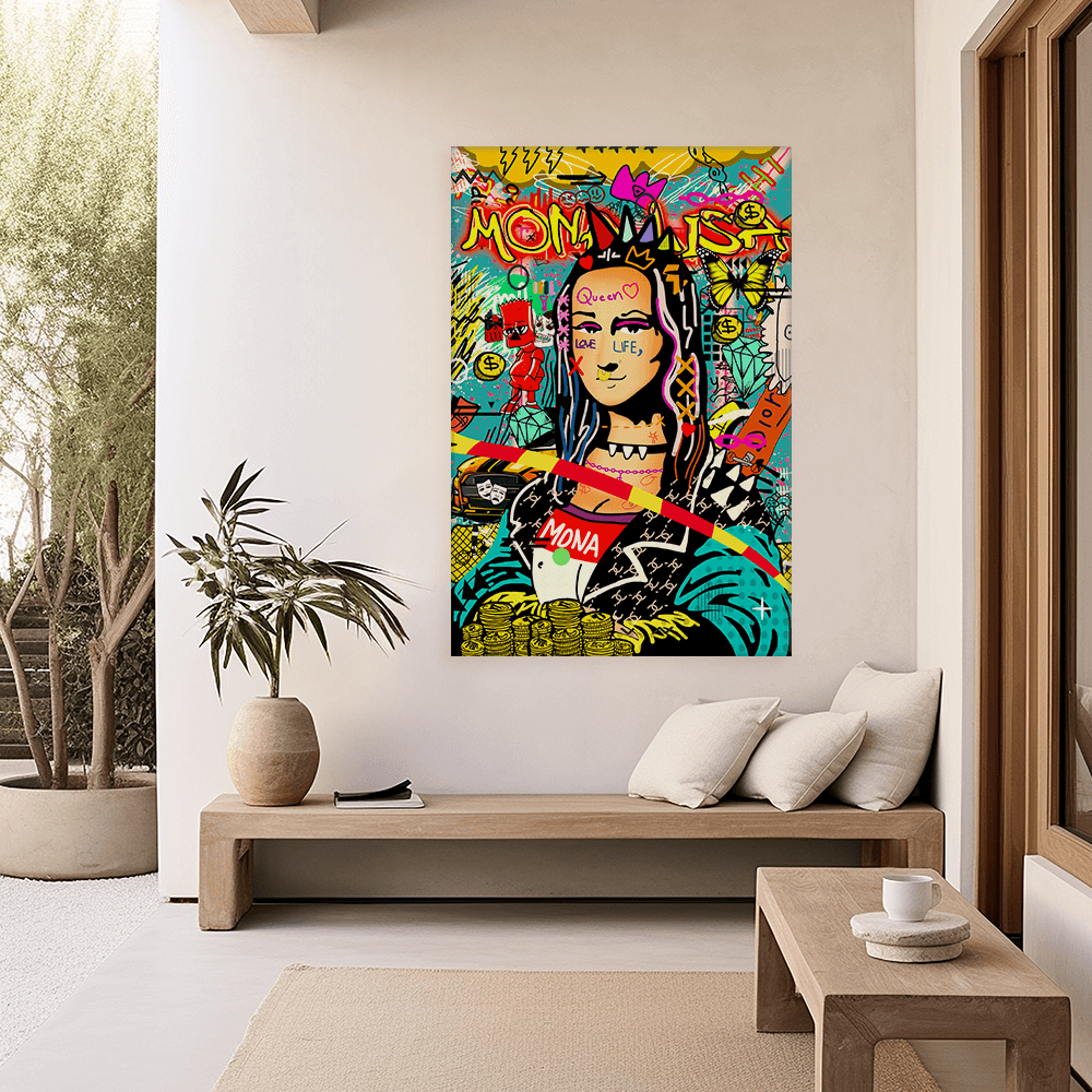 Leinwandbild - MONA LISA POP ART - LIMITED EDITION
