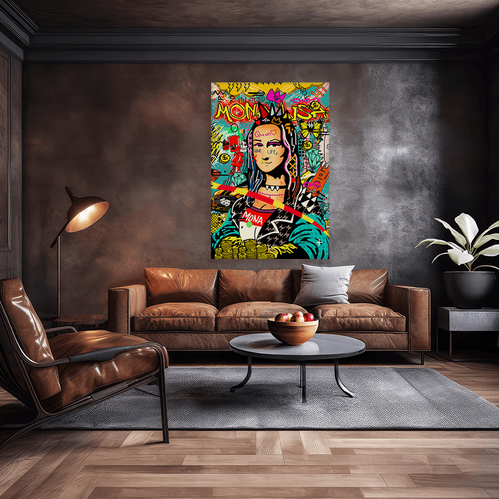 Leinwandbild - MONA LISA POP ART - LIMITED EDITION