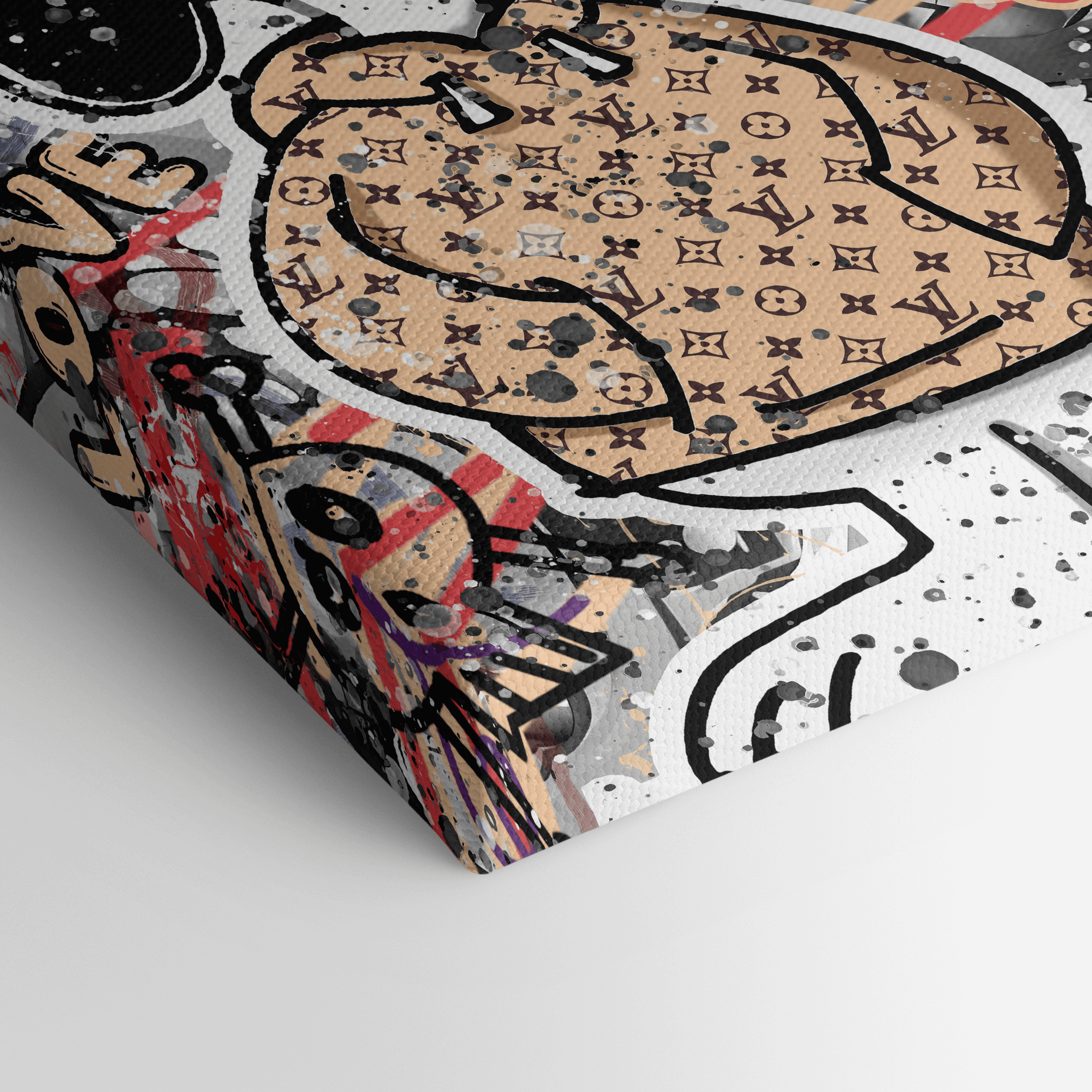 Leinwandbild - LOVE AND HATE - LIMITED EDITION