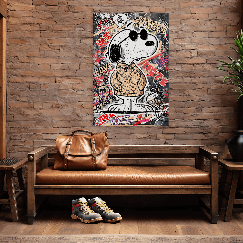 Leinwandbild - LOVE AND HATE - LIMITED EDITION