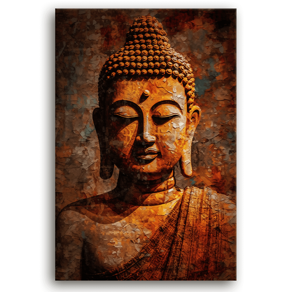 Leinwandbild - Buddha Boho