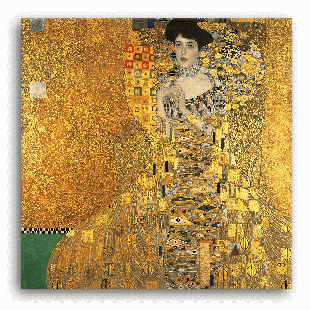 Leinwandbild - Gustav Klimt - Adele Bloch Bauer