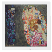 Malen nach Zahlen - Tod und Leben, c.1911 - Gustav Klimt