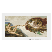 Malen nach Zahlen - Die Erschaffung Adams - Michelangelo Buonarroti