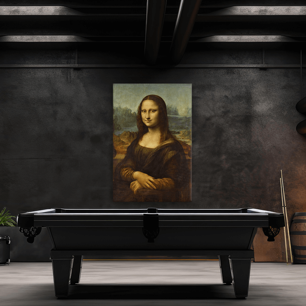 Leinwandbild - Leonardo da Vinci - Mona Lisa