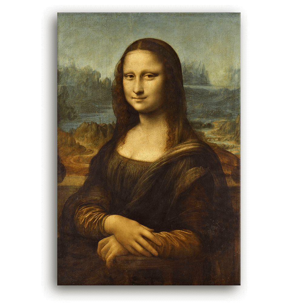 Leinwandbild - Leonardo da Vinci - Mona Lisa