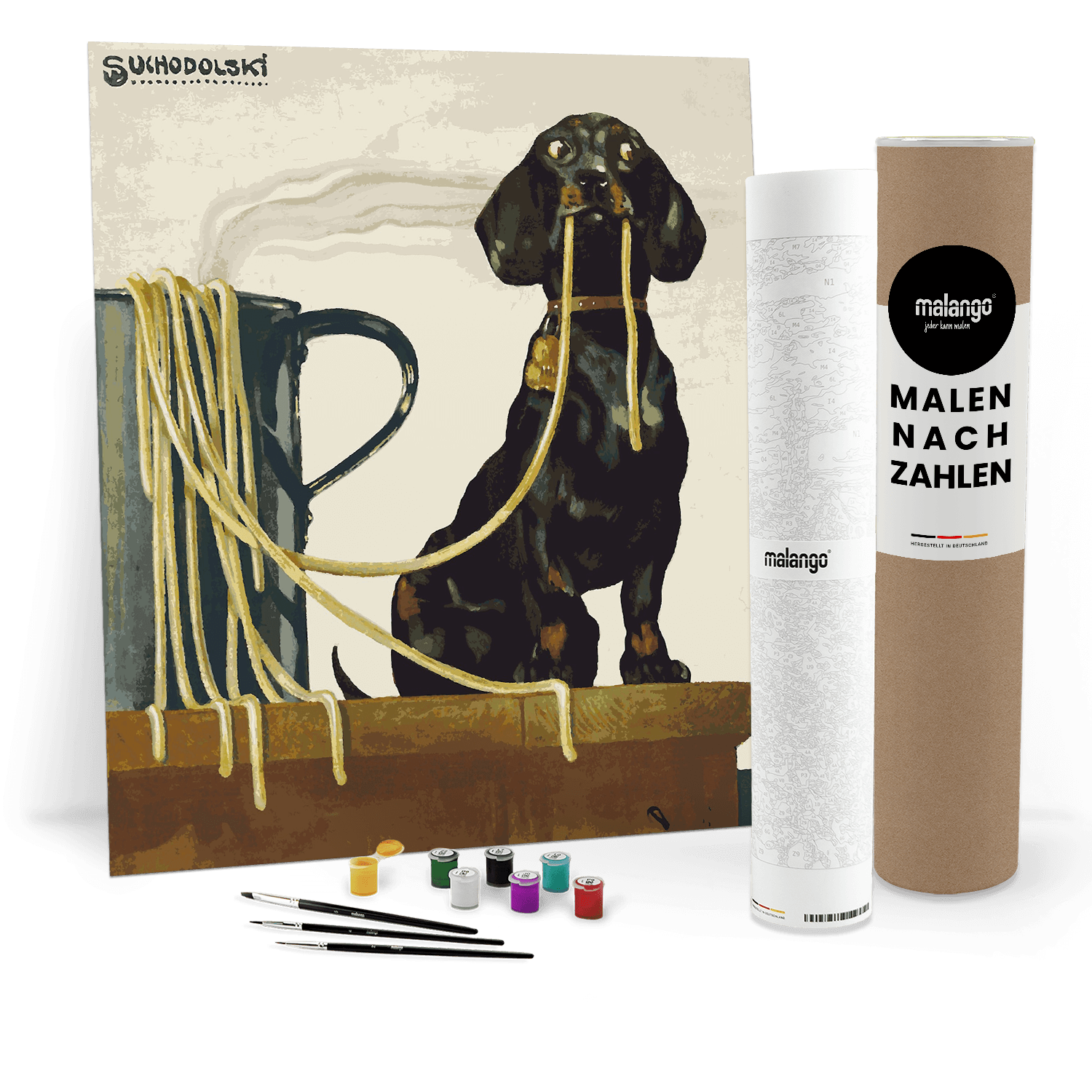 Malen nach Zahlen - Maccaroni - Sigmund von Suchodolski