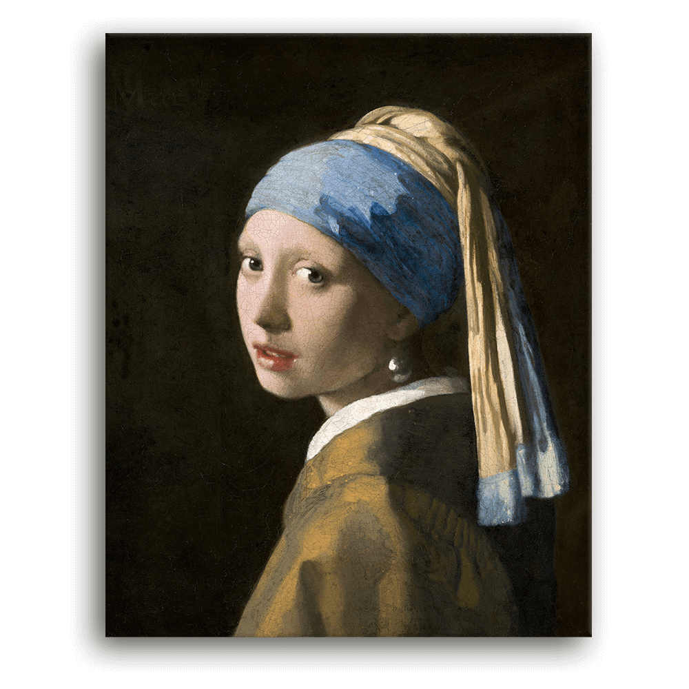 Leinwandbild - Johannes Vermeer - Das Mädchen mit dem Perlenohrring