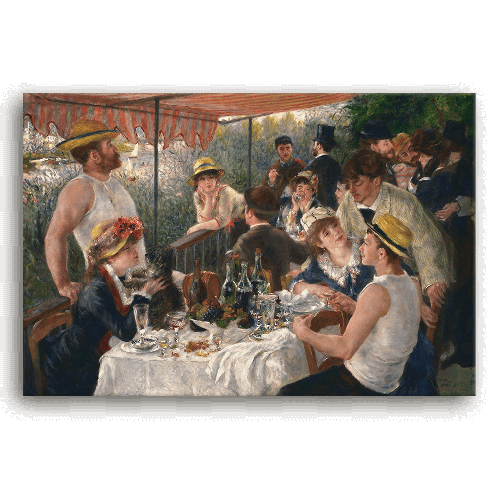 Leinwandbild - Pierre-Auguste Renoir - Das Frühstück der Ruderer