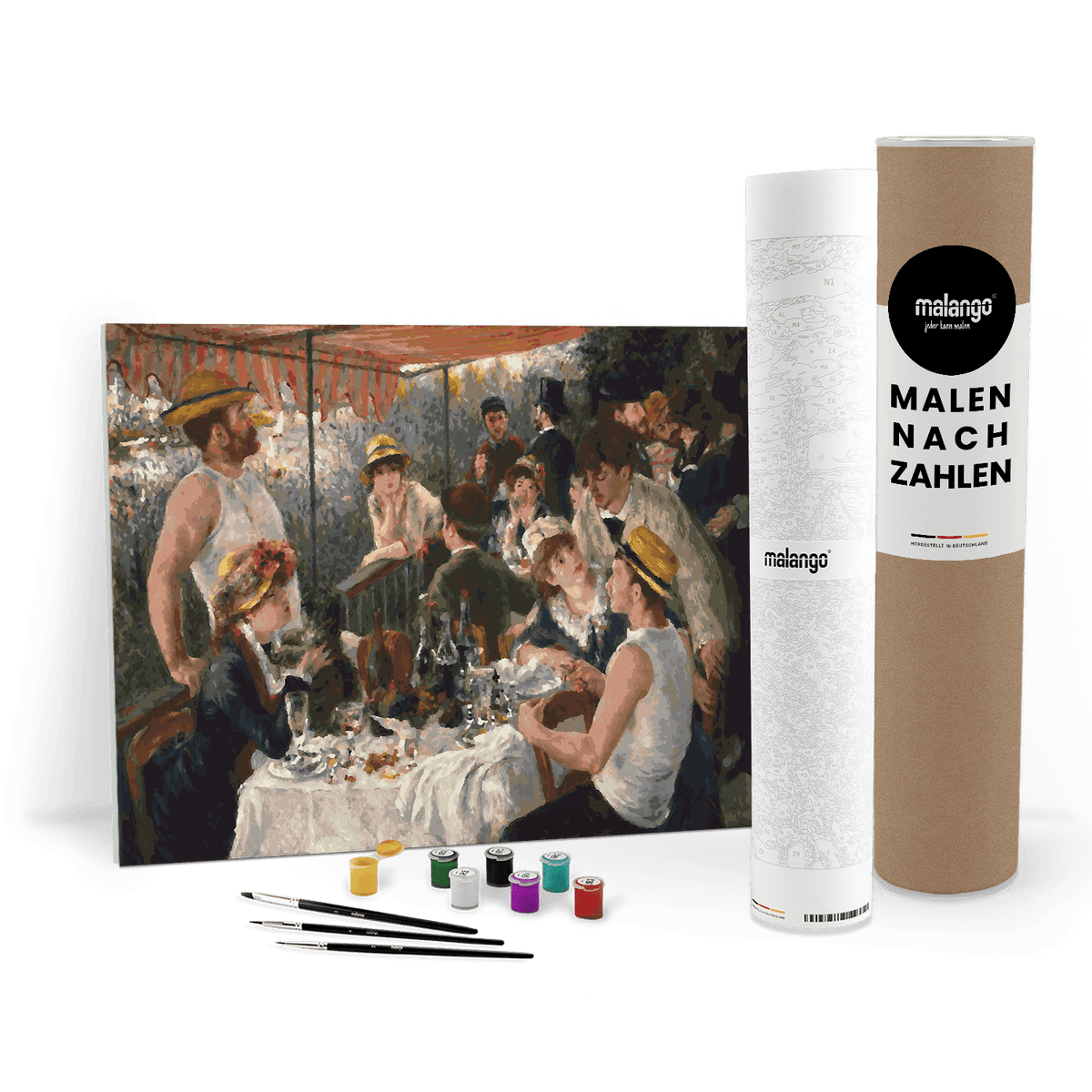 Malen nach Zahlen - Pierre-Auguste Renoir - Das Frühstück der Ruderer