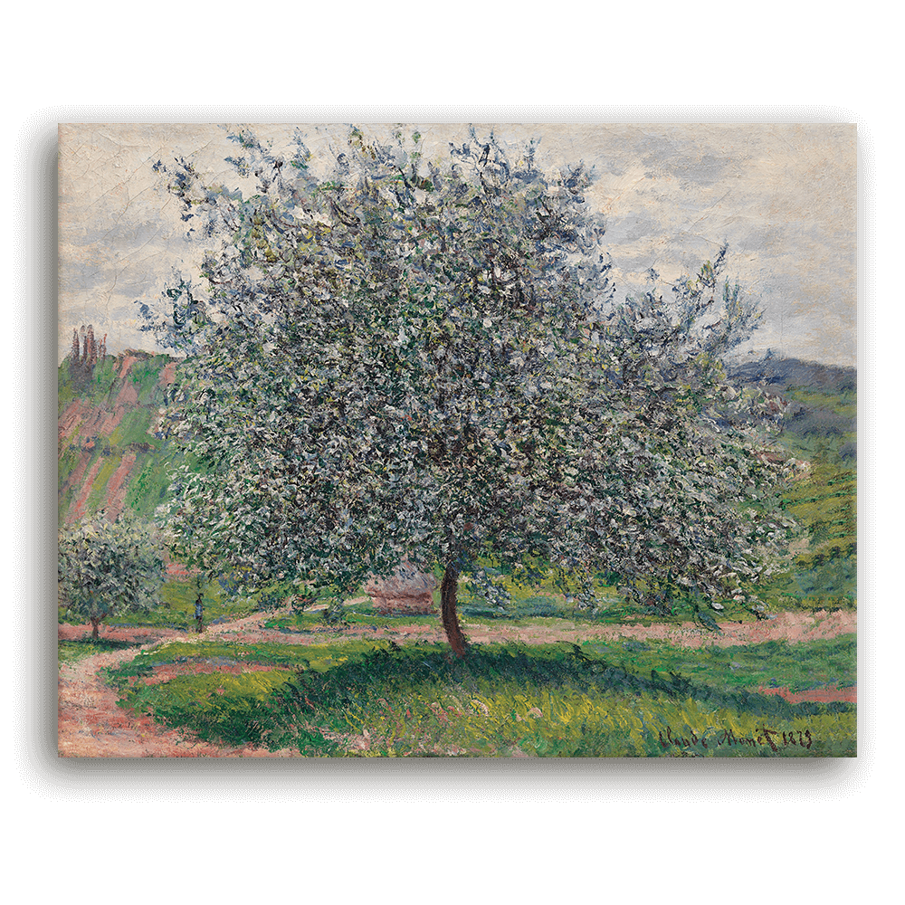 Leinwandbild - Claude Monet - Der Apfelbaum