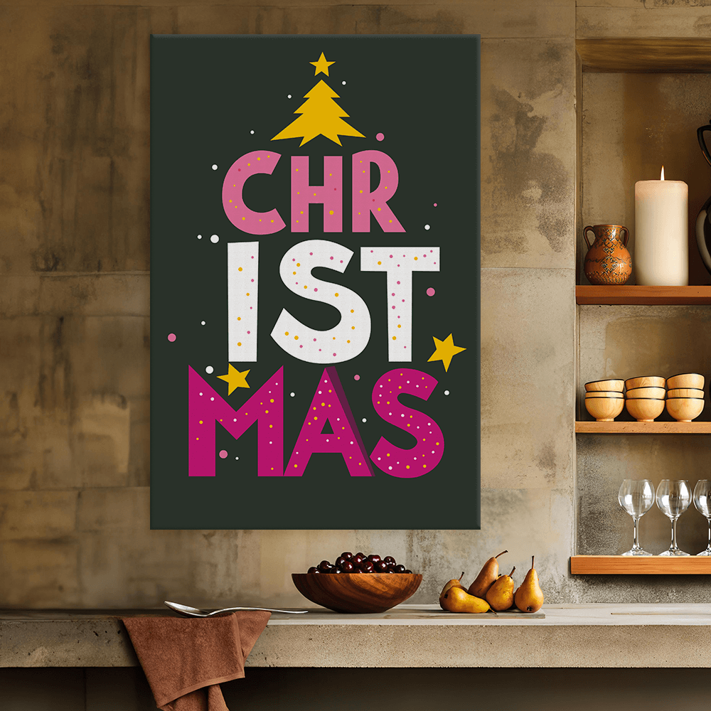 Leinwandbild - Its Christmas Time