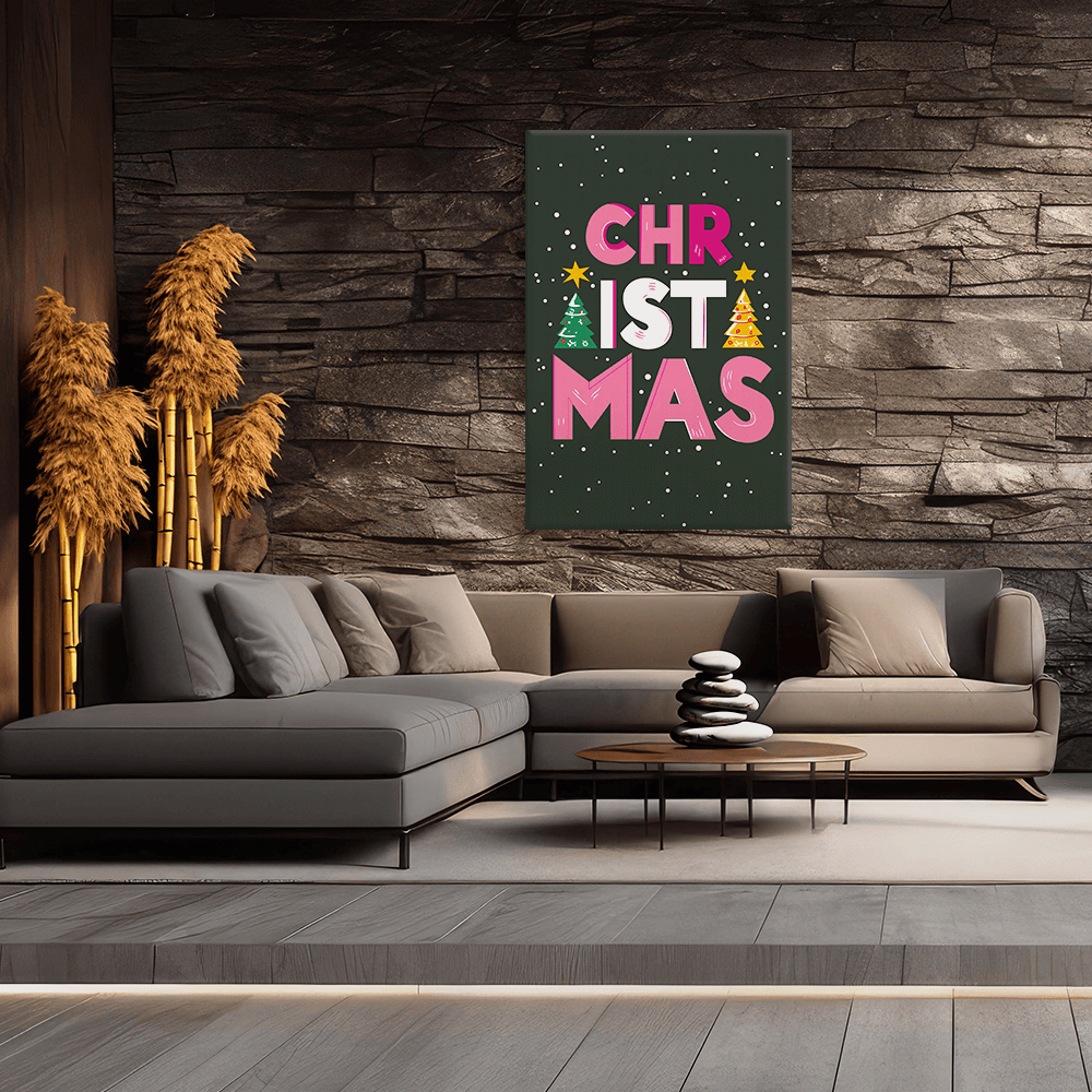 Leinwandbild - Merry Christmas