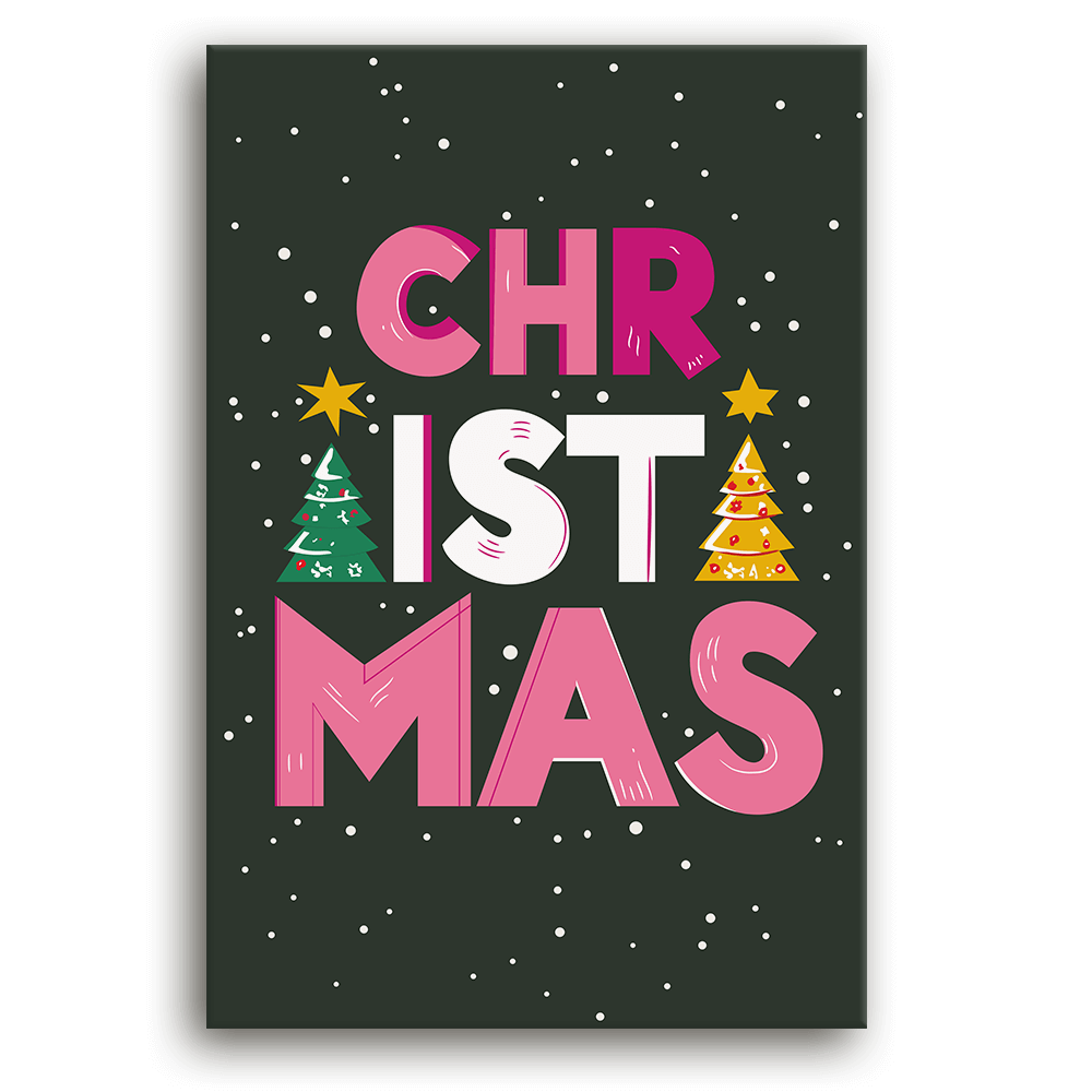 Leinwandbild - Merry Christmas