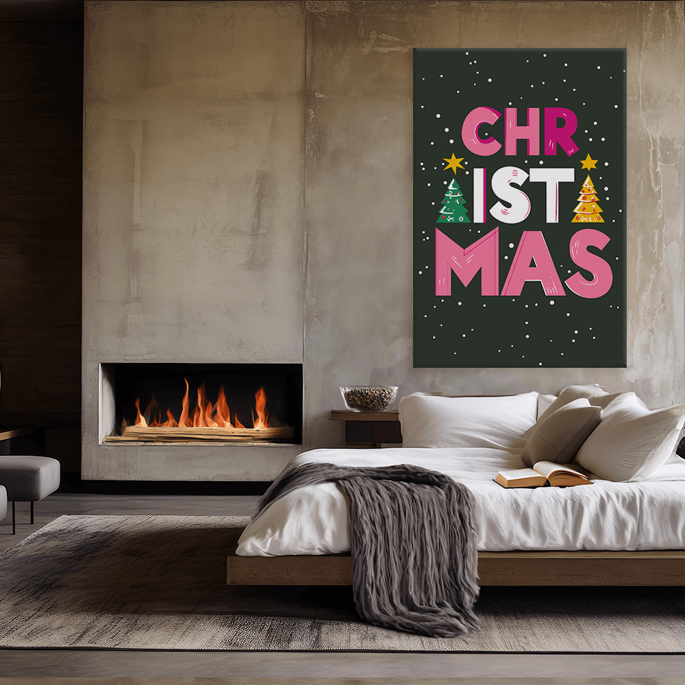 Leinwandbild - Merry Christmas