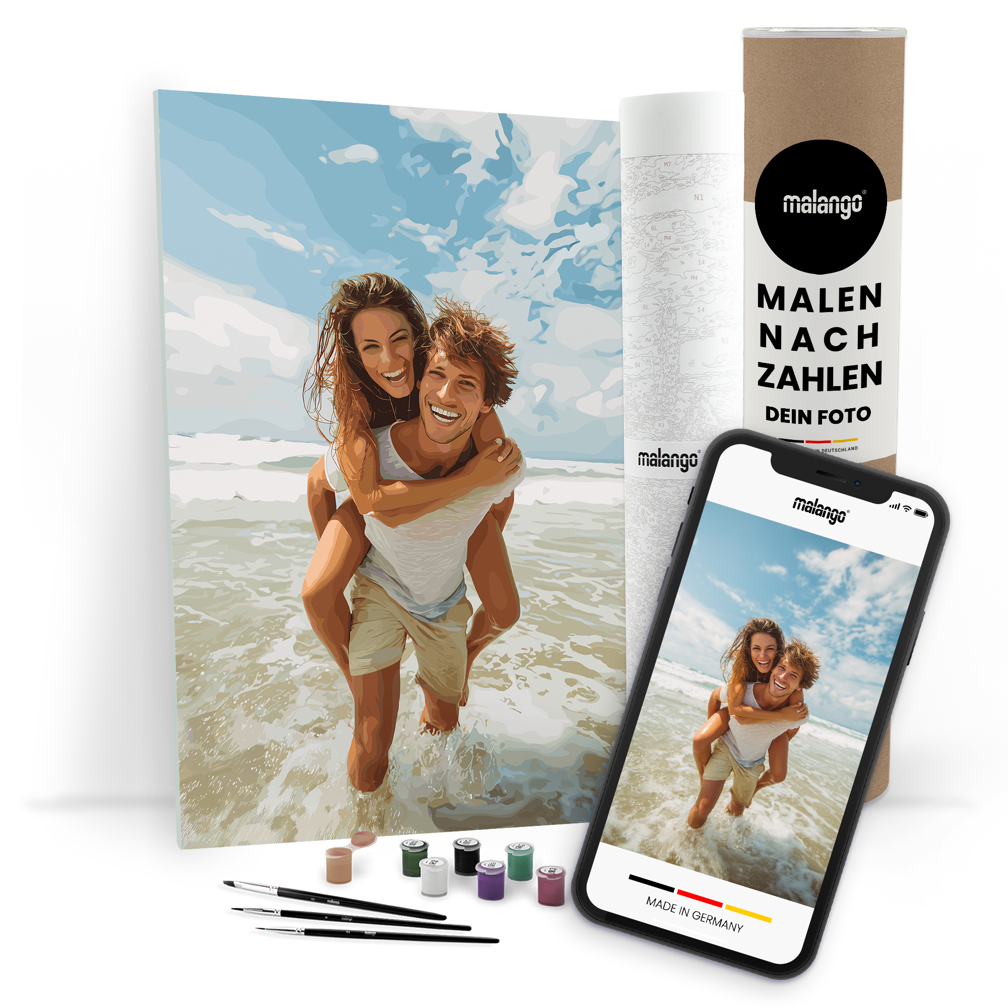 Malen nach Zahlen - eigenes Foto