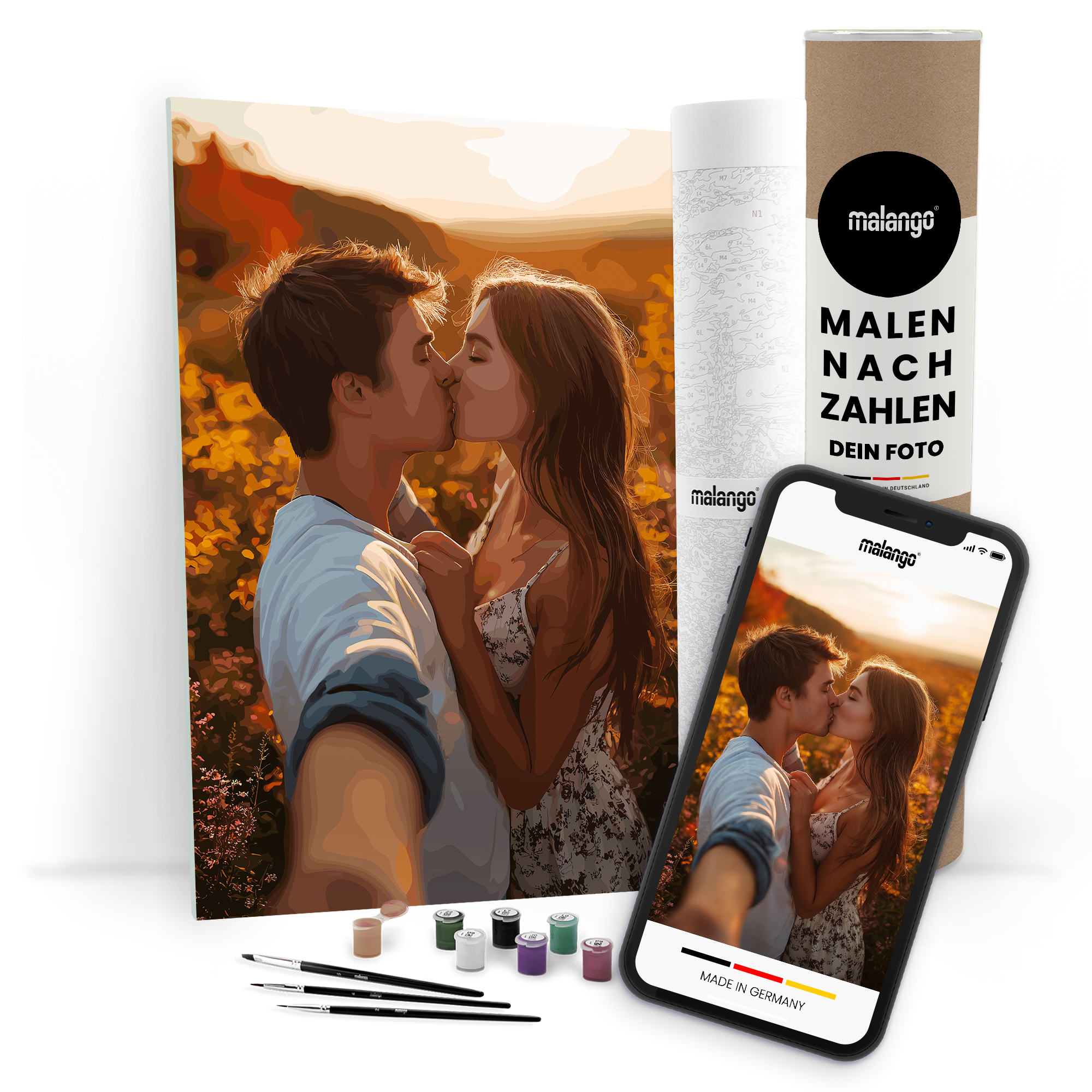 Malen nach Zahlen - eigenes Foto