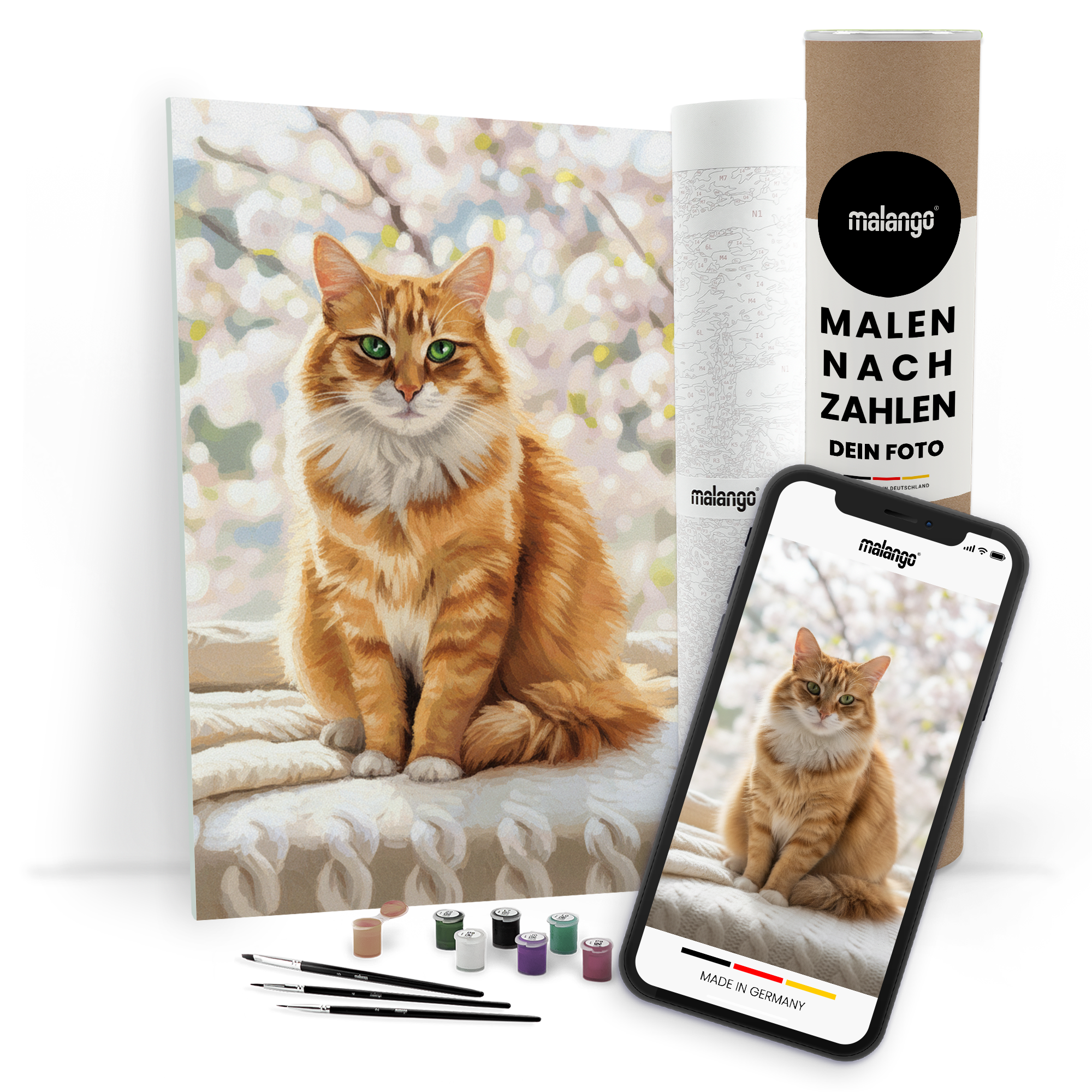 Malen nach Zahlen - eigenes Foto