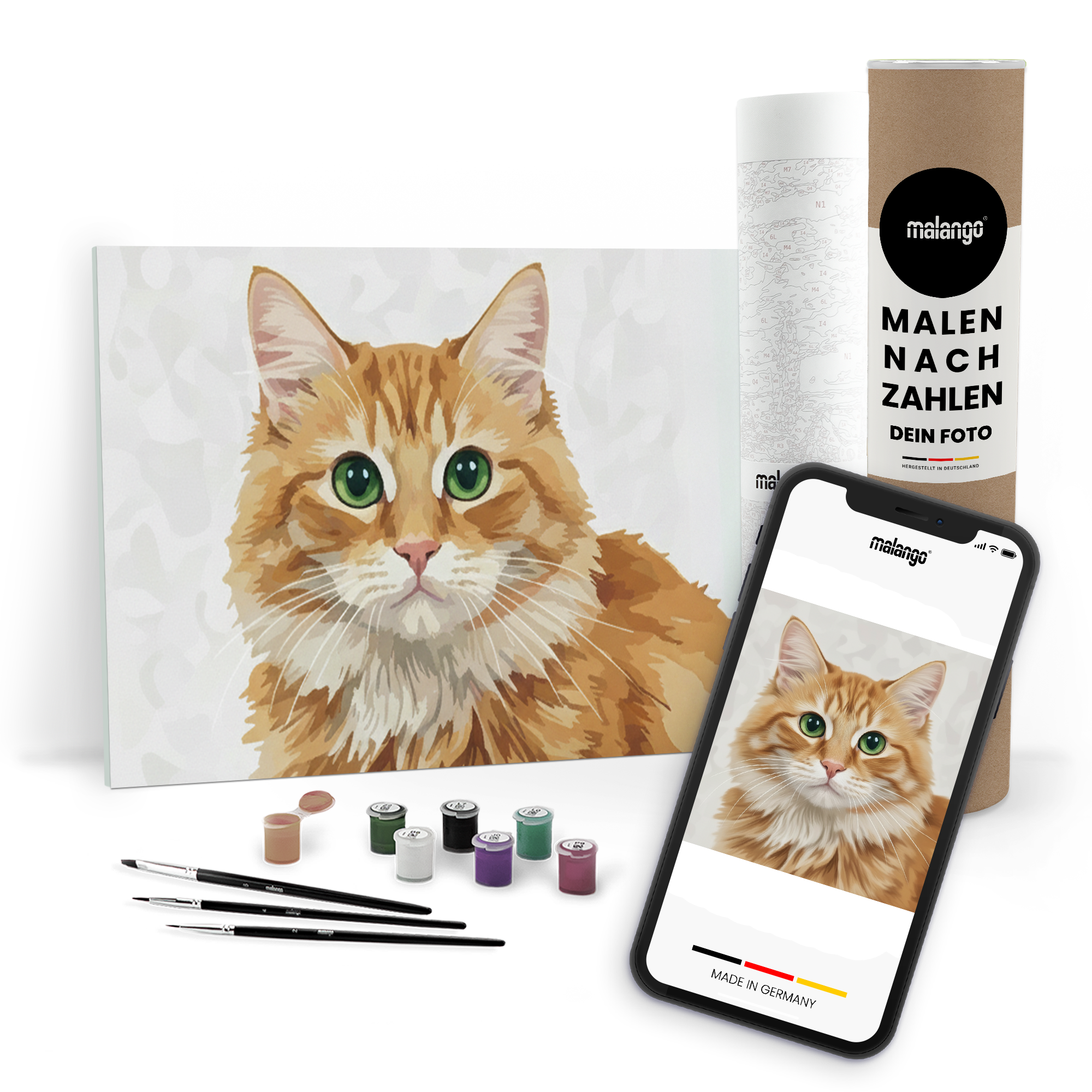 Malen nach Zahlen - eigenes Foto