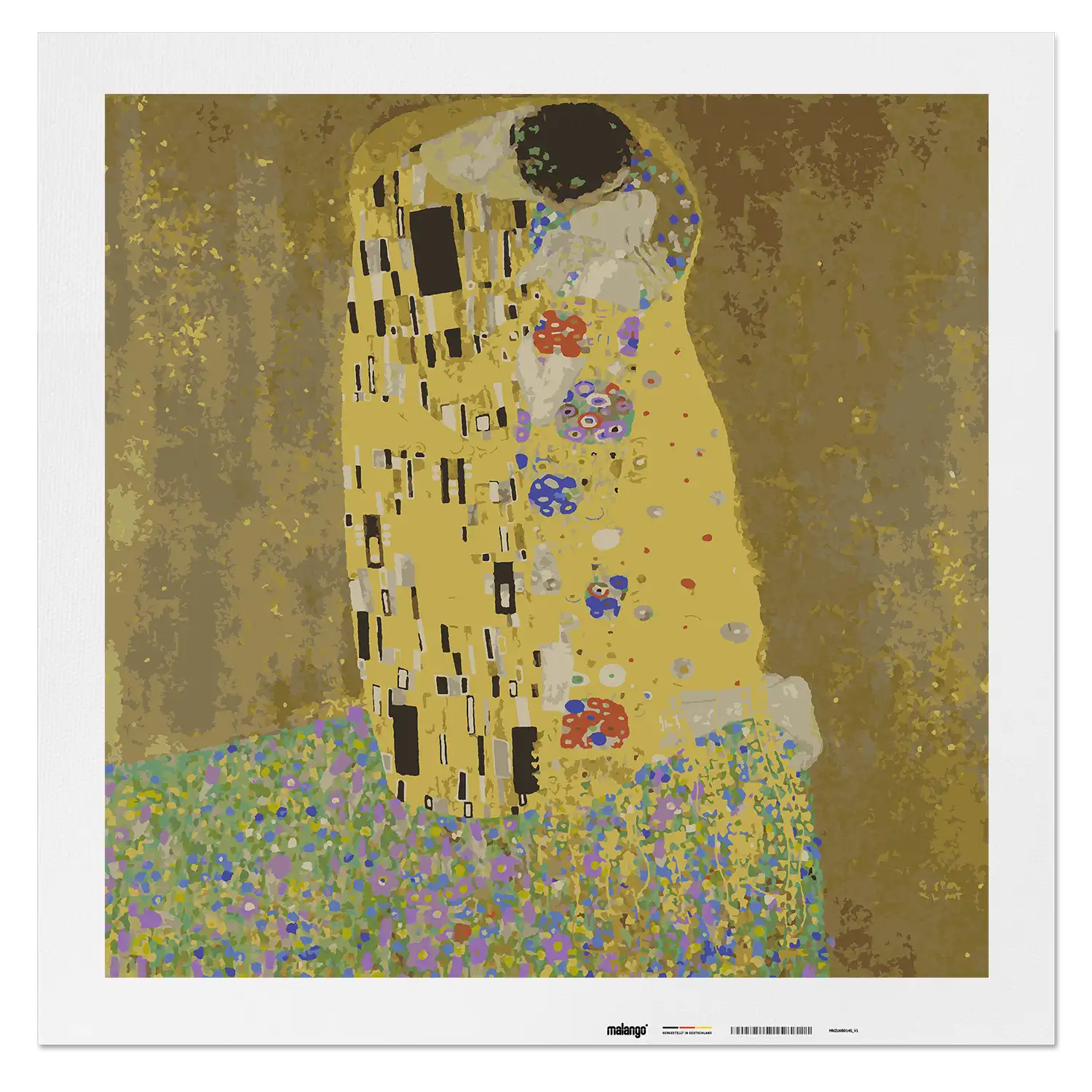 Malen nach Zahlen - Der Kuss - Gustav Klimt