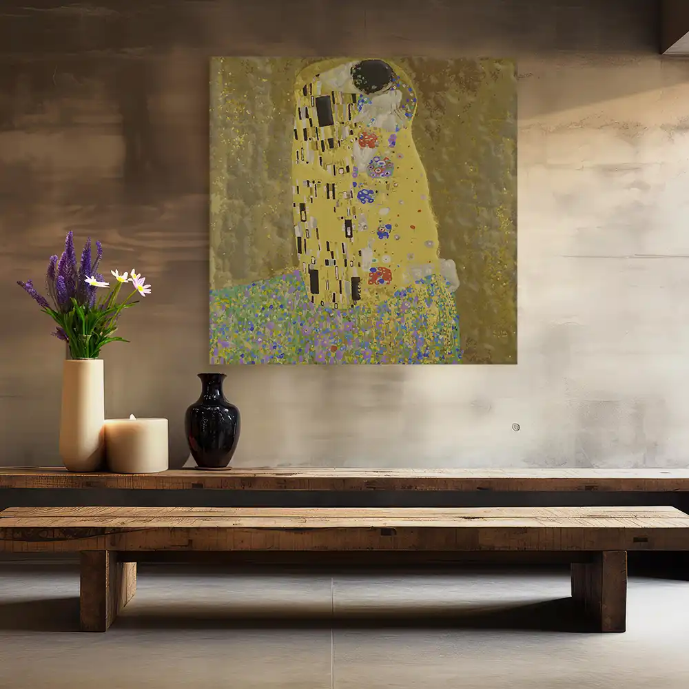 Malen nach Zahlen - Der Kuss - Gustav Klimt