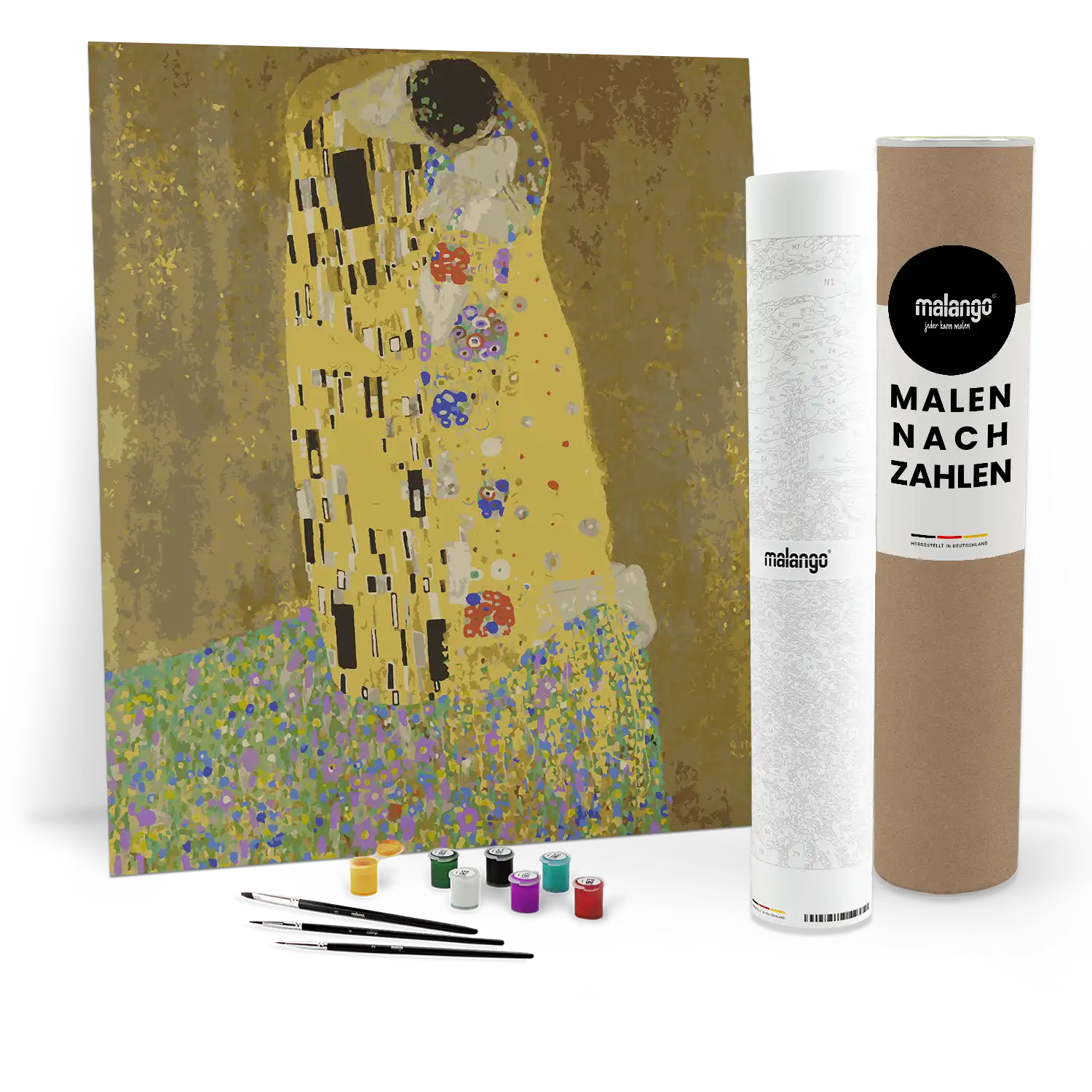 Malen nach Zahlen - Der Kuss - Gustav Klimt