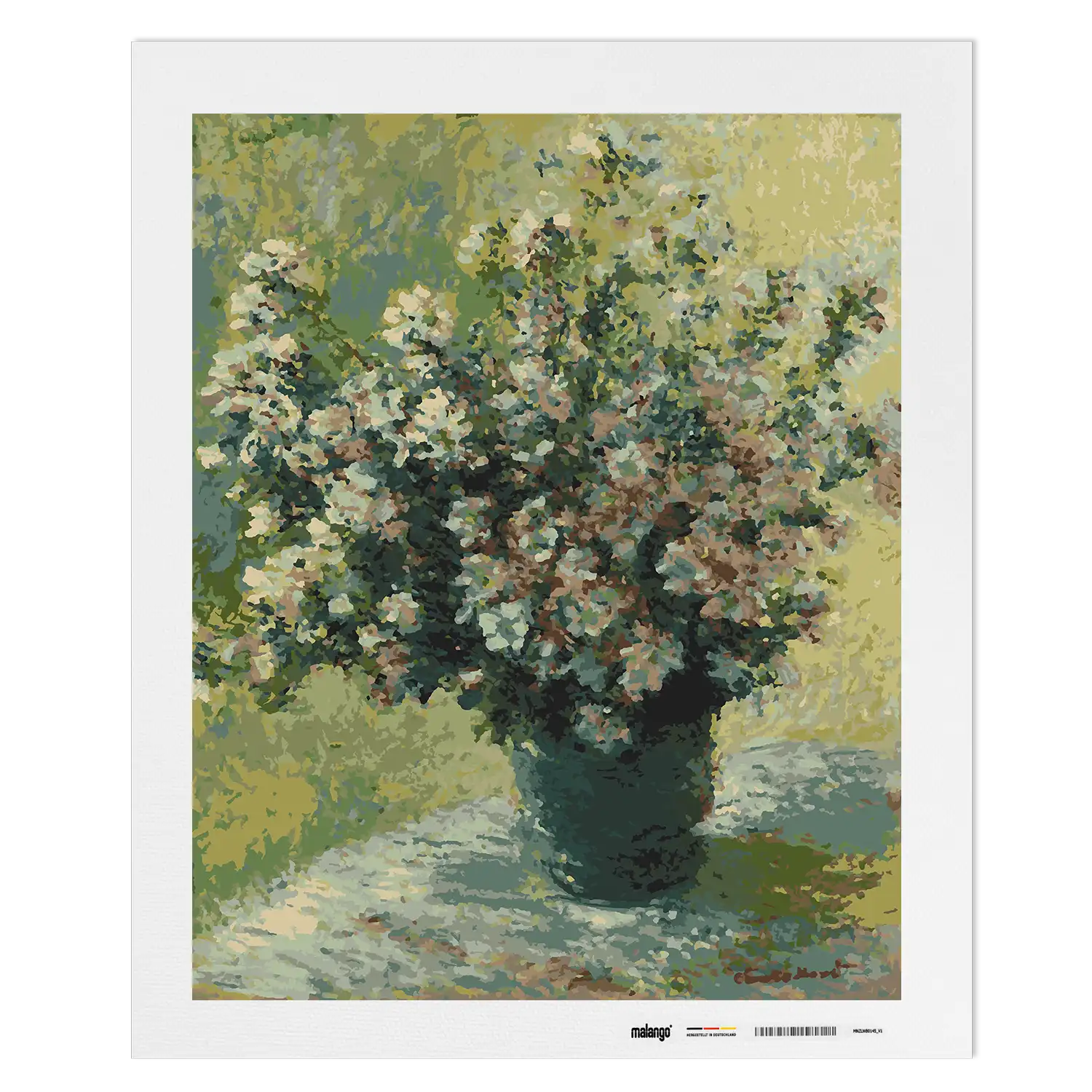 Malen nach Zahlen - Vase of Peonies - Claude Monet
