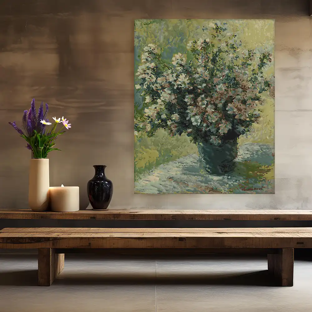 Malen nach Zahlen - Vase of Peonies - Claude Monet