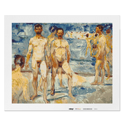 Malen nach Zahlen - Bathing Men Atenum 1907 - Edvard Munch