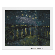 Malen nach Zahlen - Sternennacht über der Rhone - Vincent van Gogh