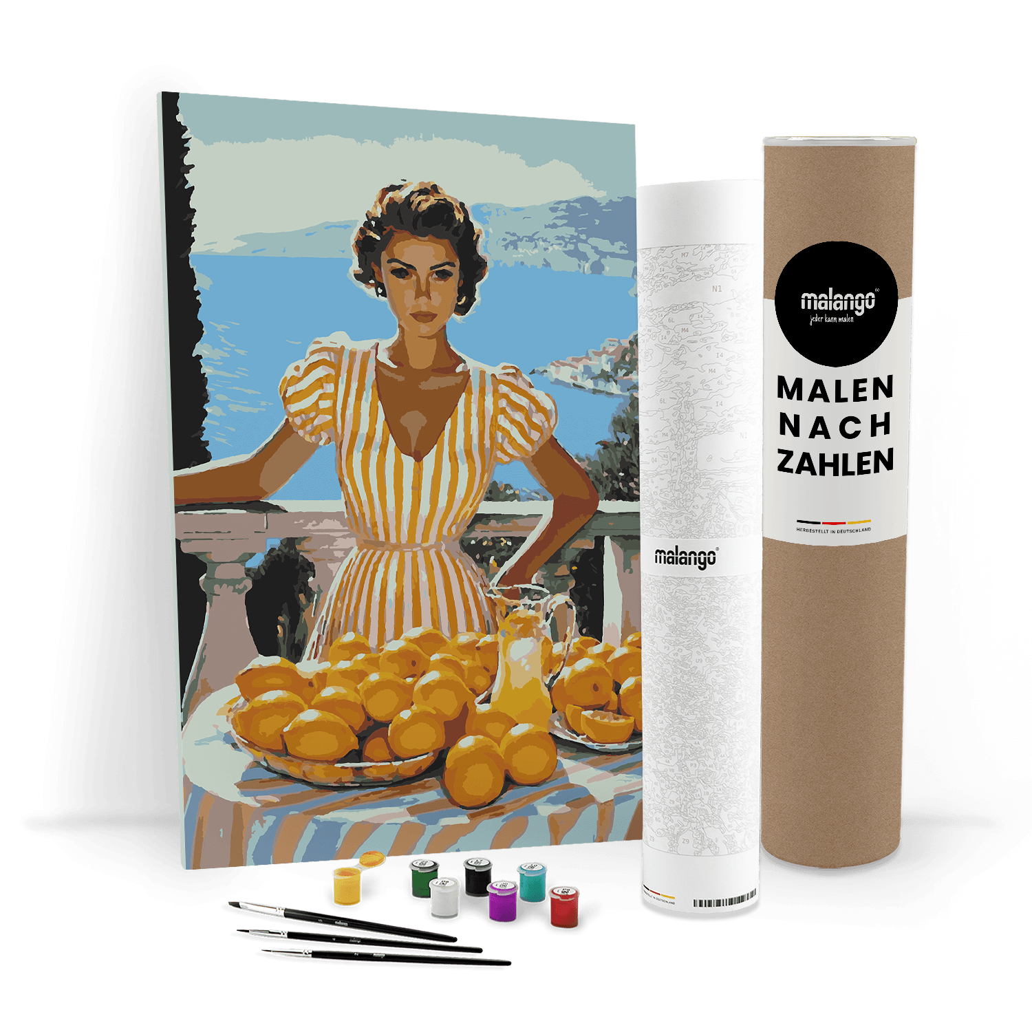 Malen nach Zahlen - Bella Donna e Limoncello