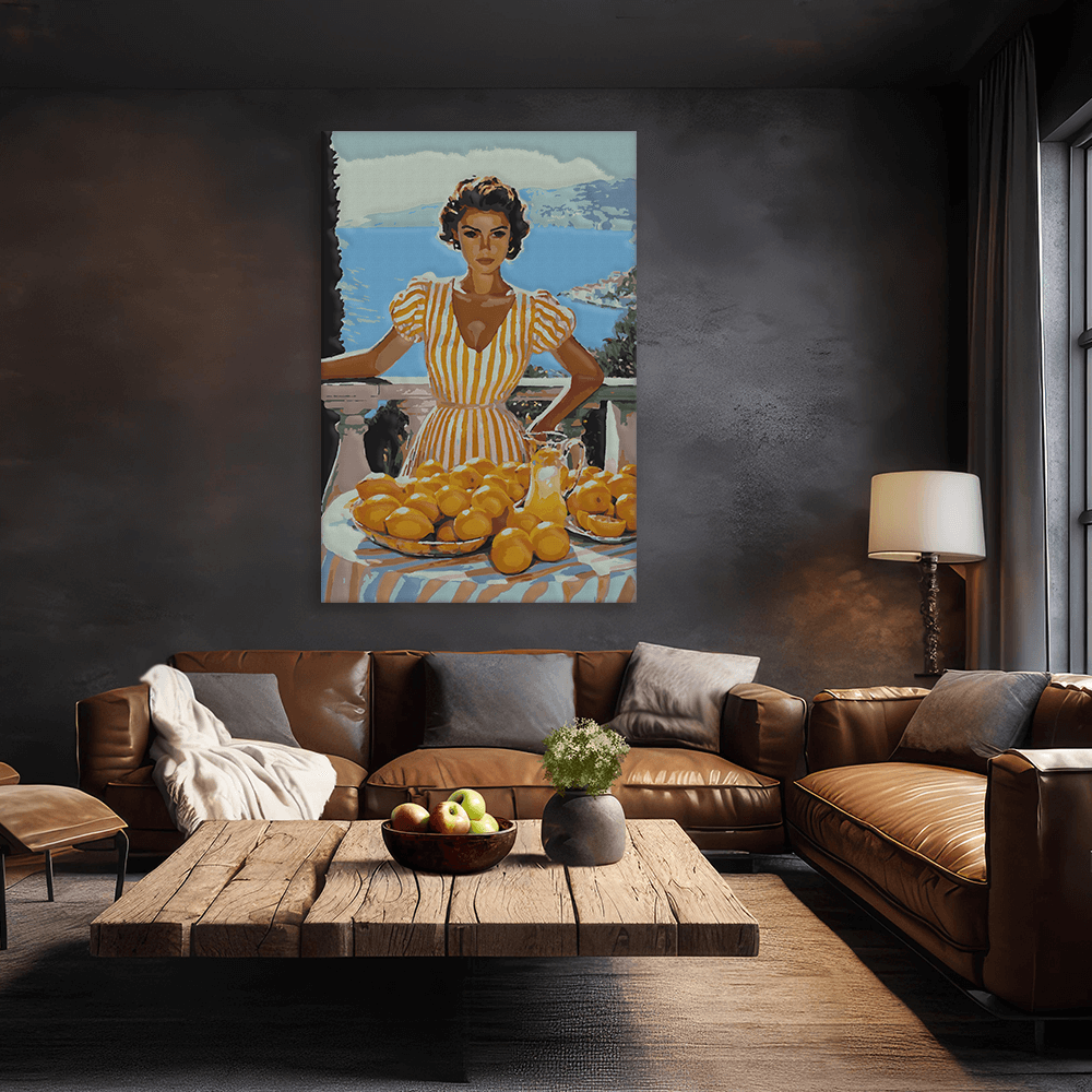 Malen nach Zahlen - Bella Donna e Limoncello