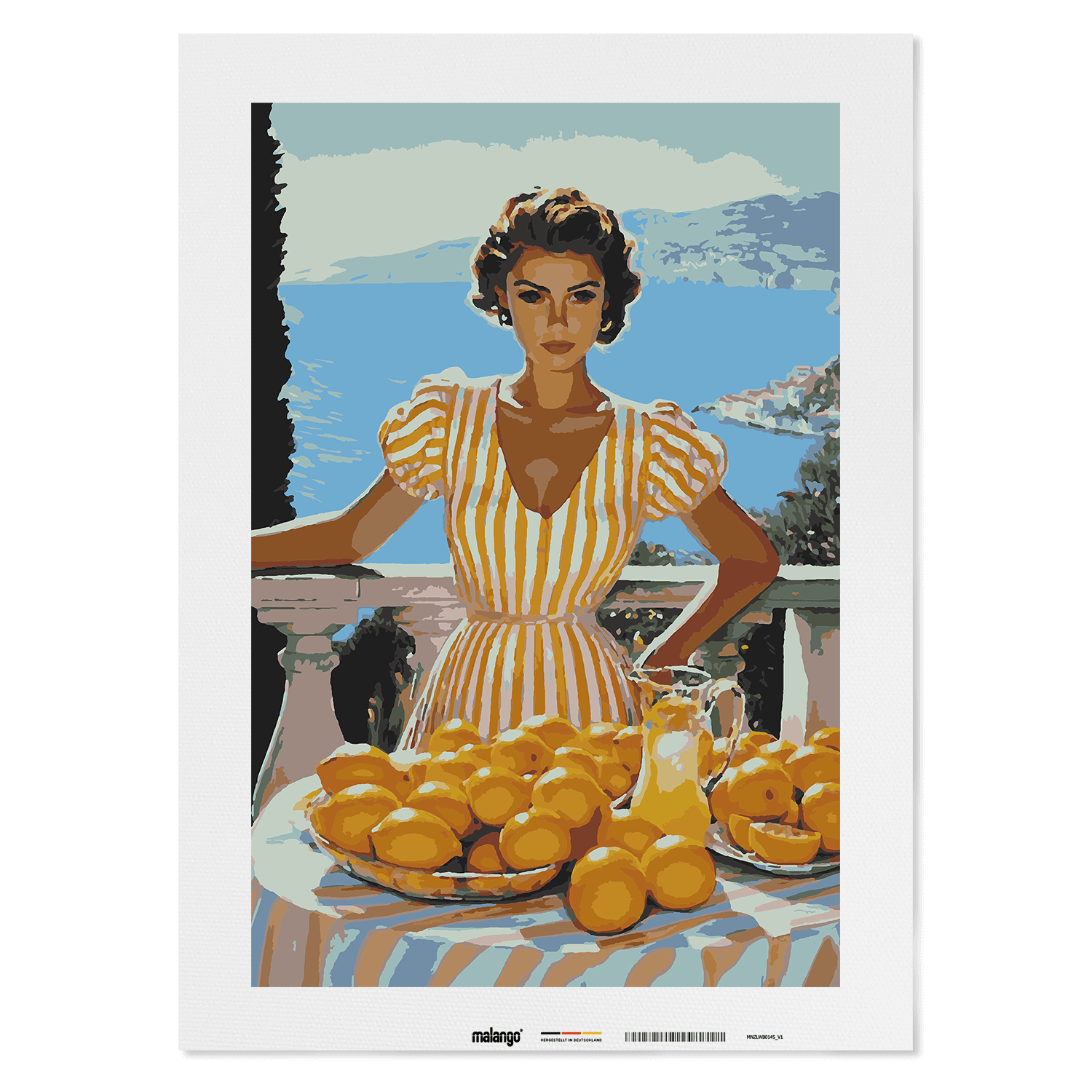 Malen nach Zahlen - Bella Donna e Limoncello