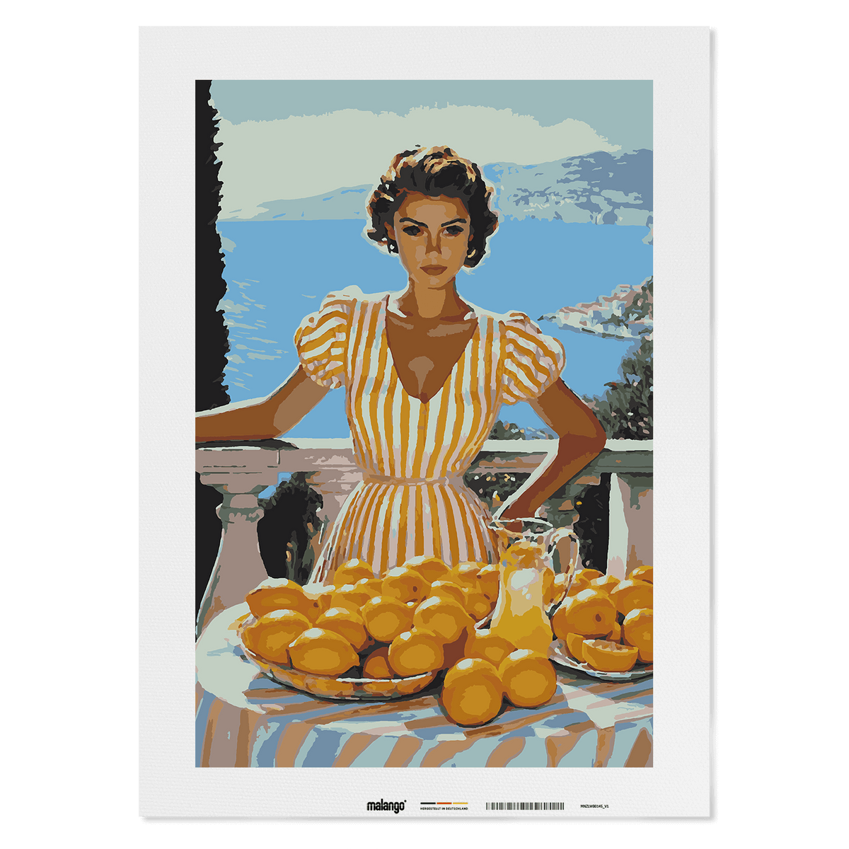 Malen nach Zahlen - Bella Donna e Limoncello