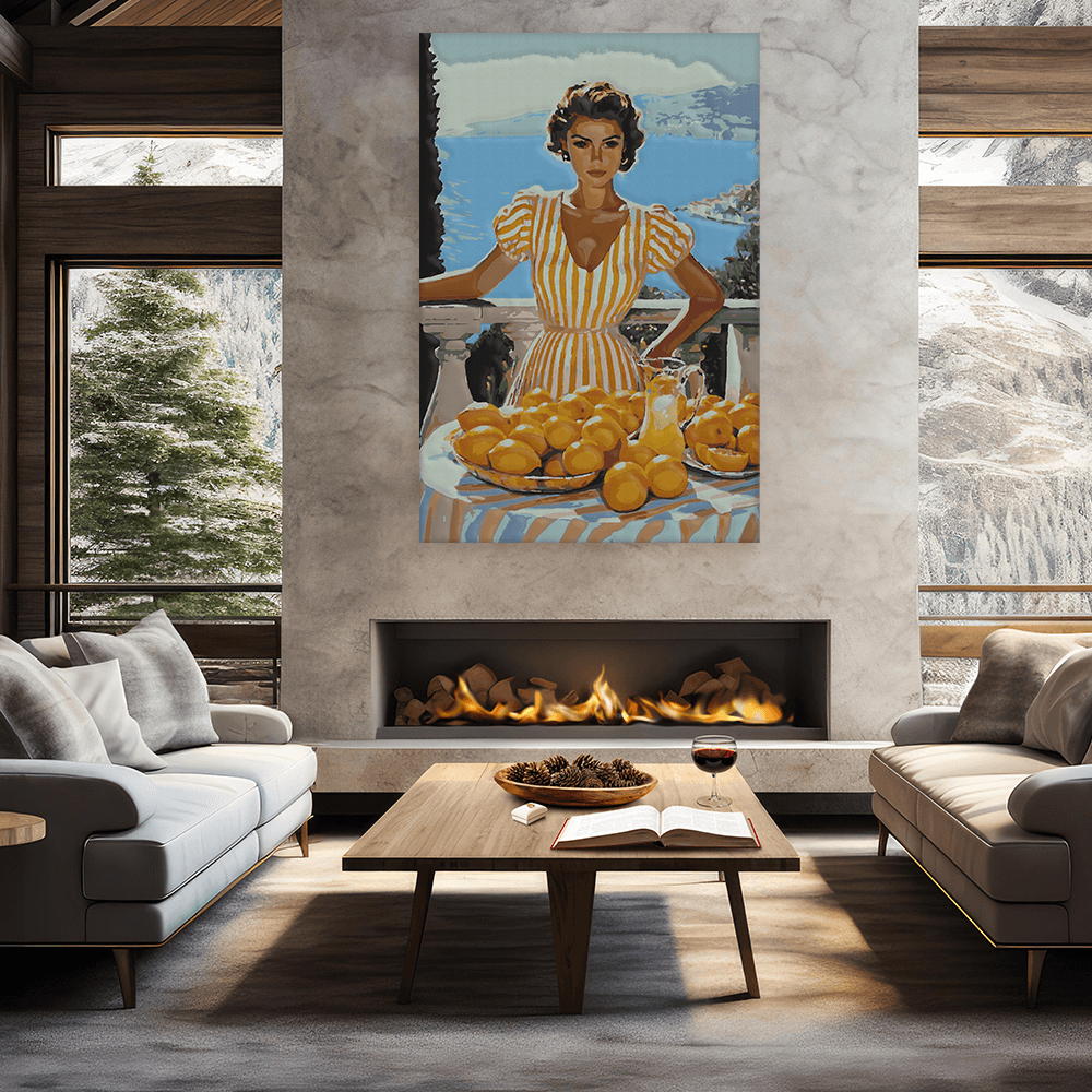 Malen nach Zahlen - Bella Donna e Limoncello