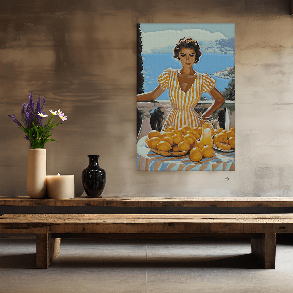 Malen nach Zahlen - Bella Donna e Limoncello