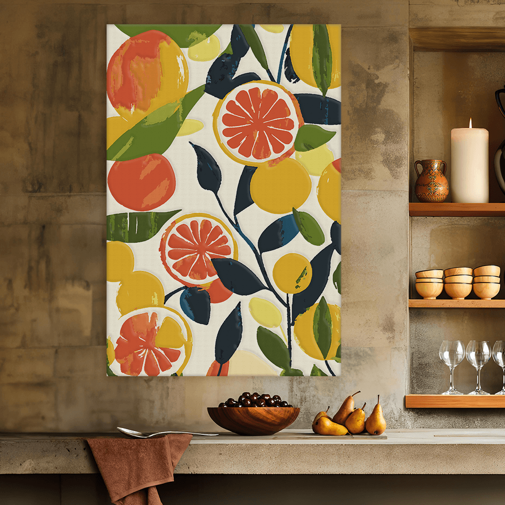 Malen nach Zahlen - Citrus Vibes