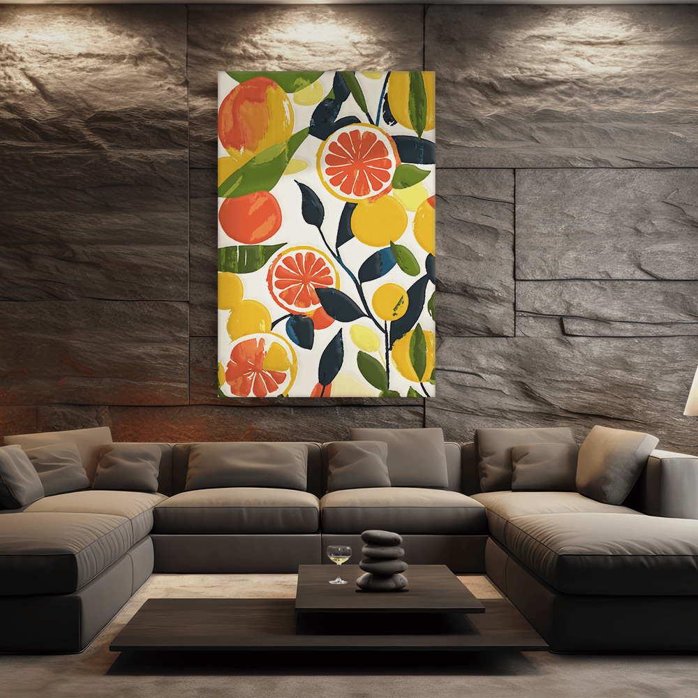 Malen nach Zahlen - Citrus Vibes