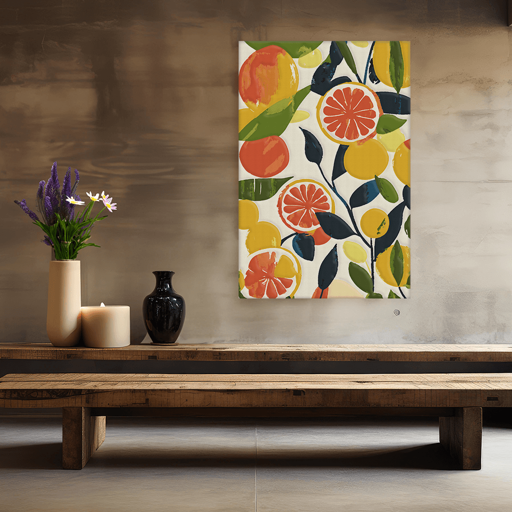 Malen nach Zahlen - Citrus Vibes