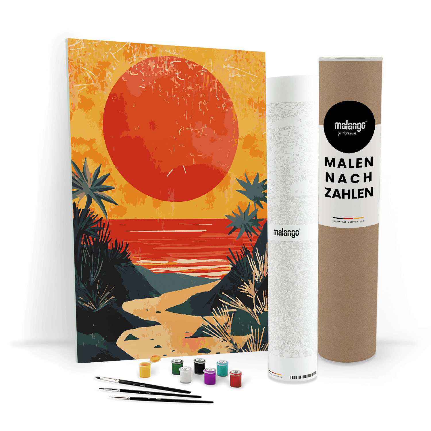 Malen nach Zahlen - Tropical Dreaming - Martino Martello