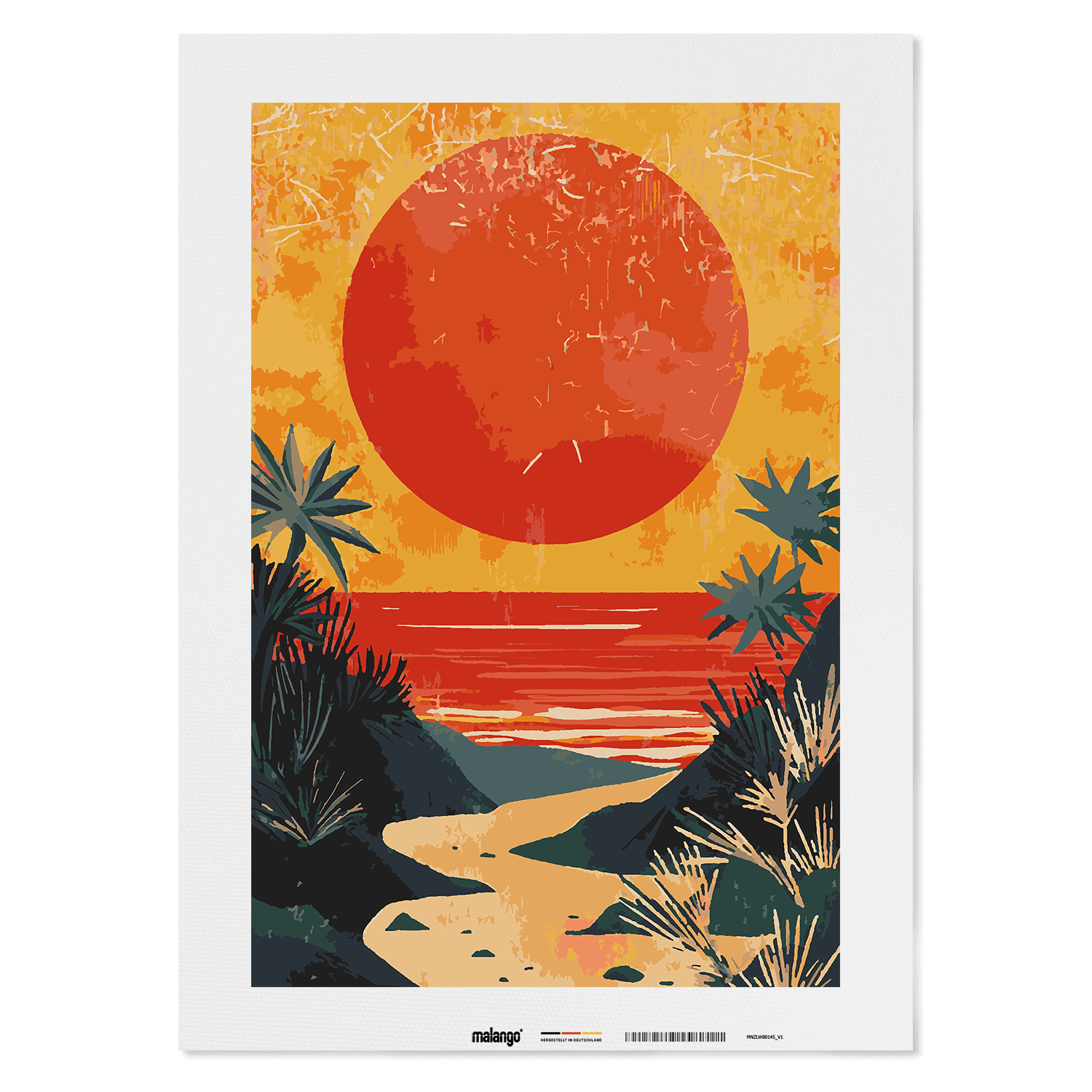 Malen nach Zahlen - Tropical Dreaming - Martino Martello