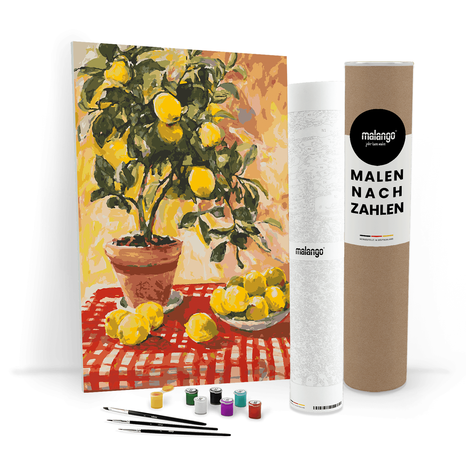 Malen nach Zahlen - Sunny Citrus Vibes