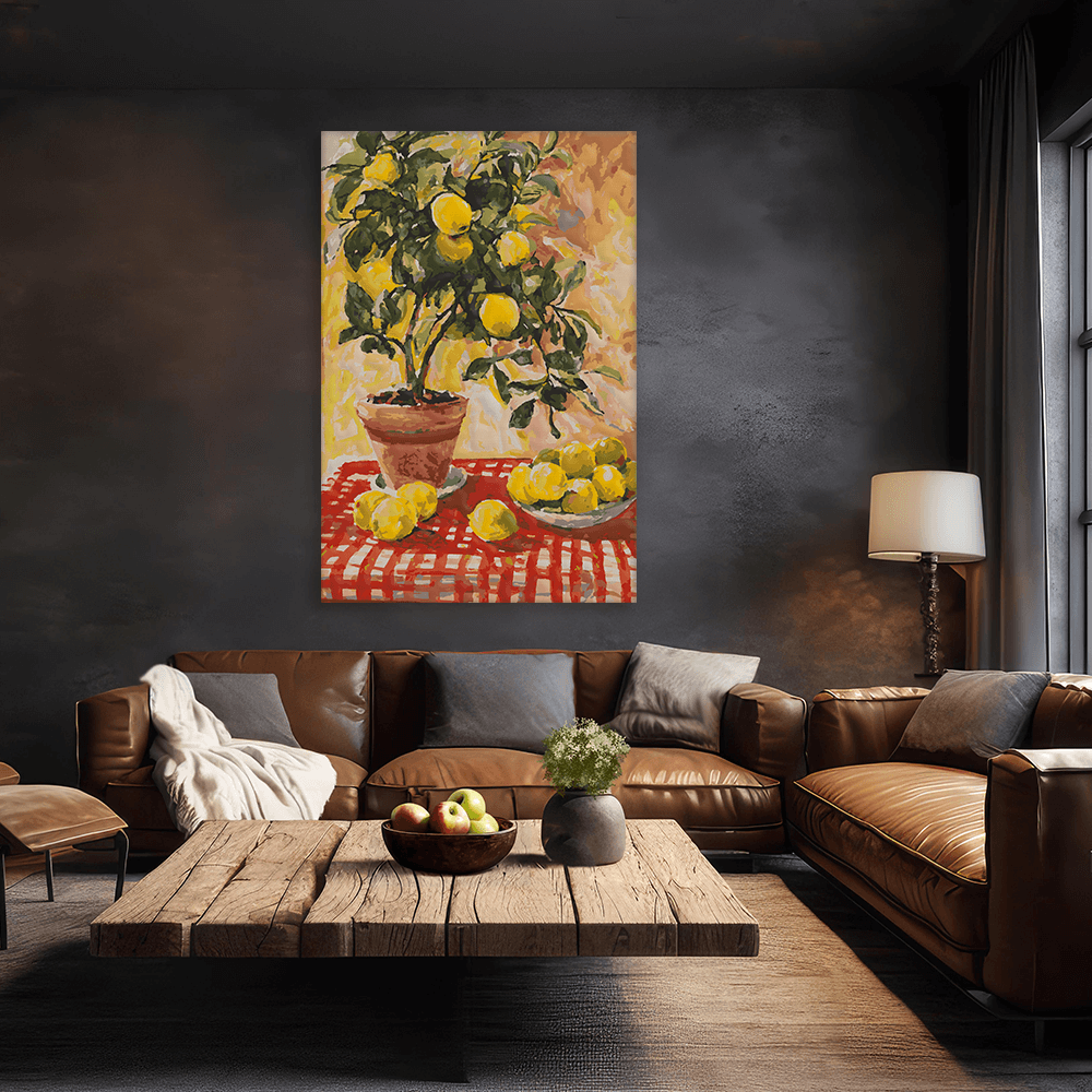 Malen nach Zahlen - Sunny Citrus Vibes